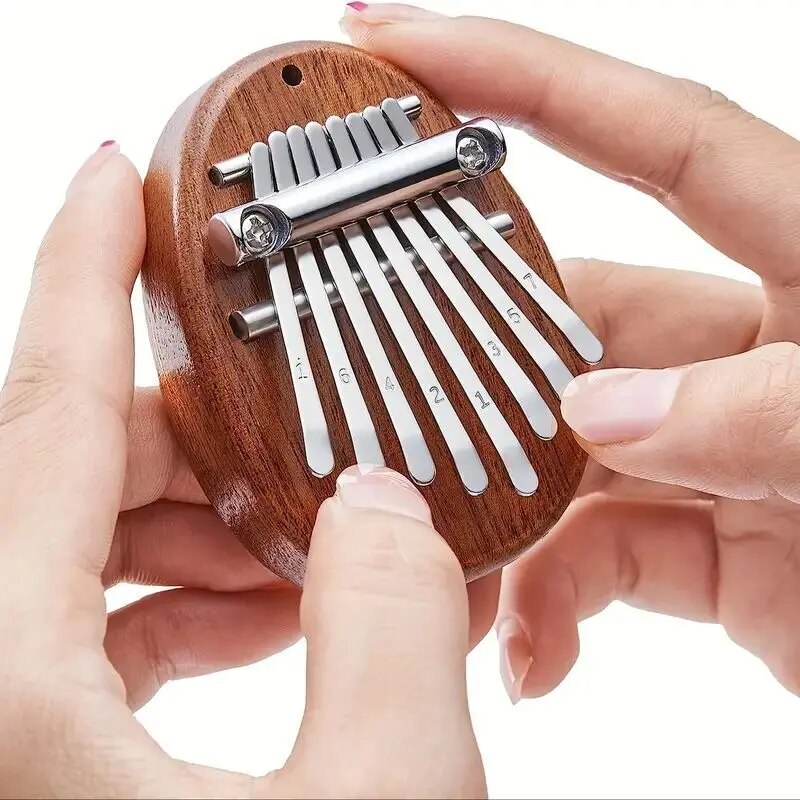 Musical Instrument Marimba - 8-клавишная мини-калимба из дерева: высококачественное изысканное