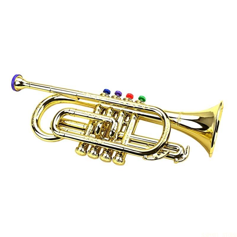 Musical Instrument Trombone - U2JB Труба с золотым покрытием из