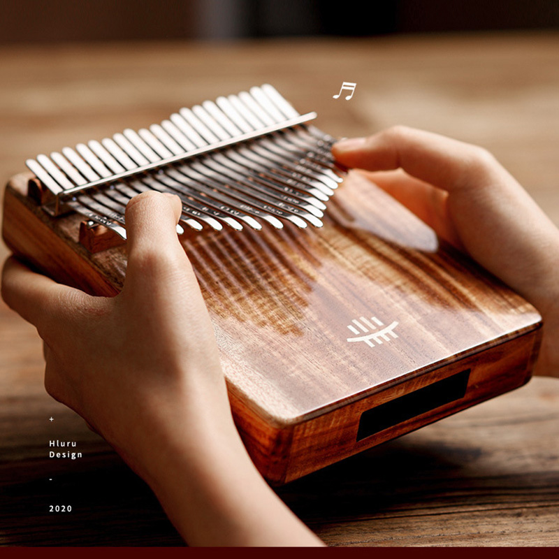 Musical Instrument For Beginners - Гитара-калимба с 17 клавишами и 21