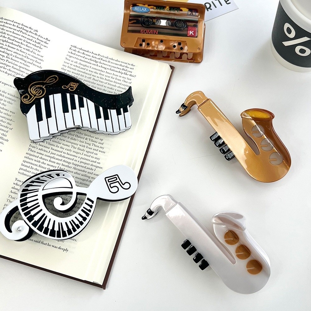 Musical Instrument Video - Новые заколки для волос из ацетата