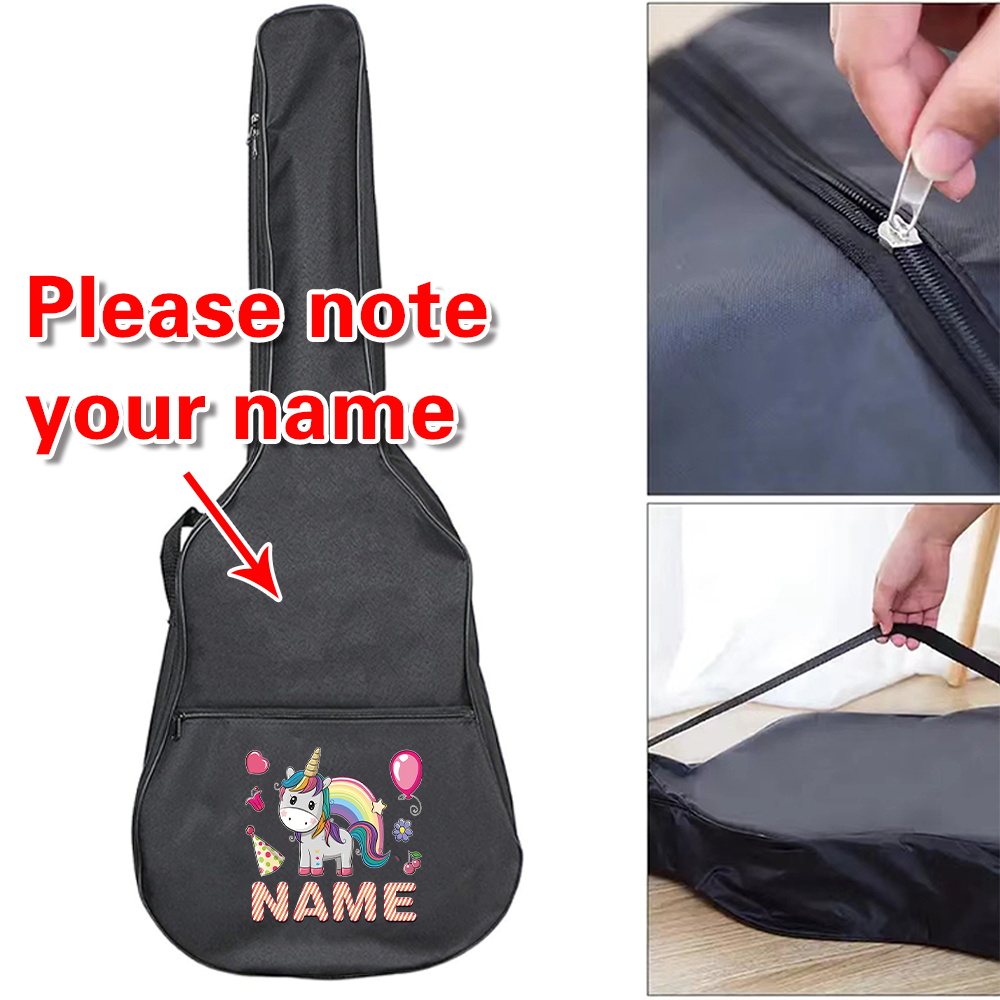 Musical Instrument With Name - Сумка для гитары с индивидуальным именем,