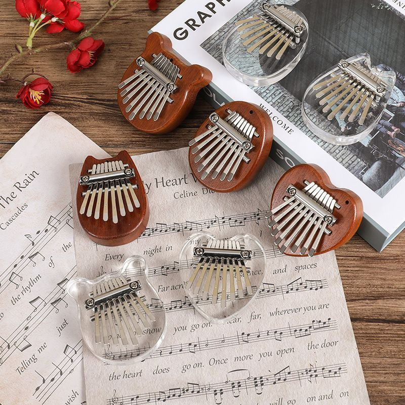 Musical Instrument For Beginners - 5*7 см 8 клавиш Калимба пианино