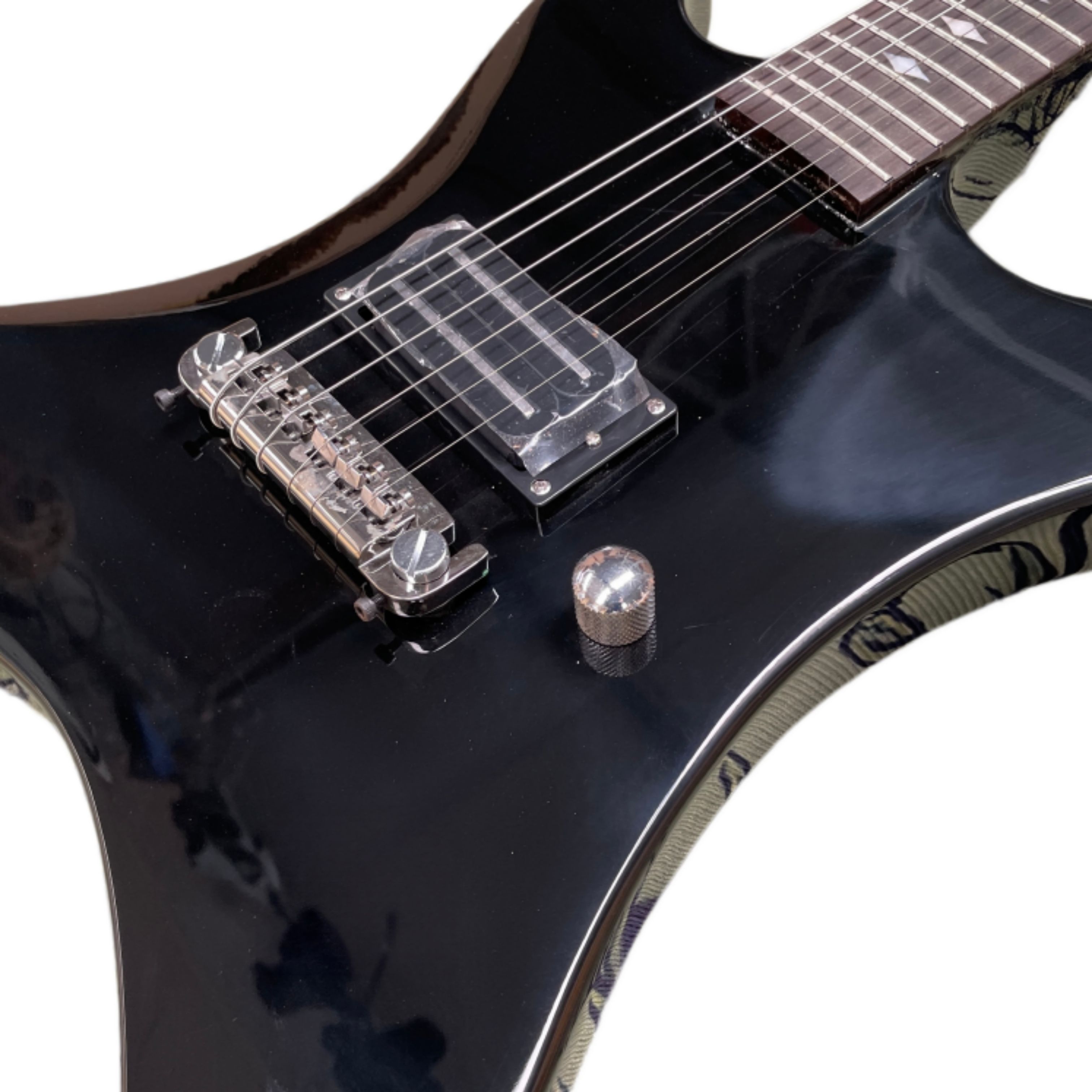 Electric Guitar Beginner - Чёрная 6-струнная электрогитара с цельным корпусом