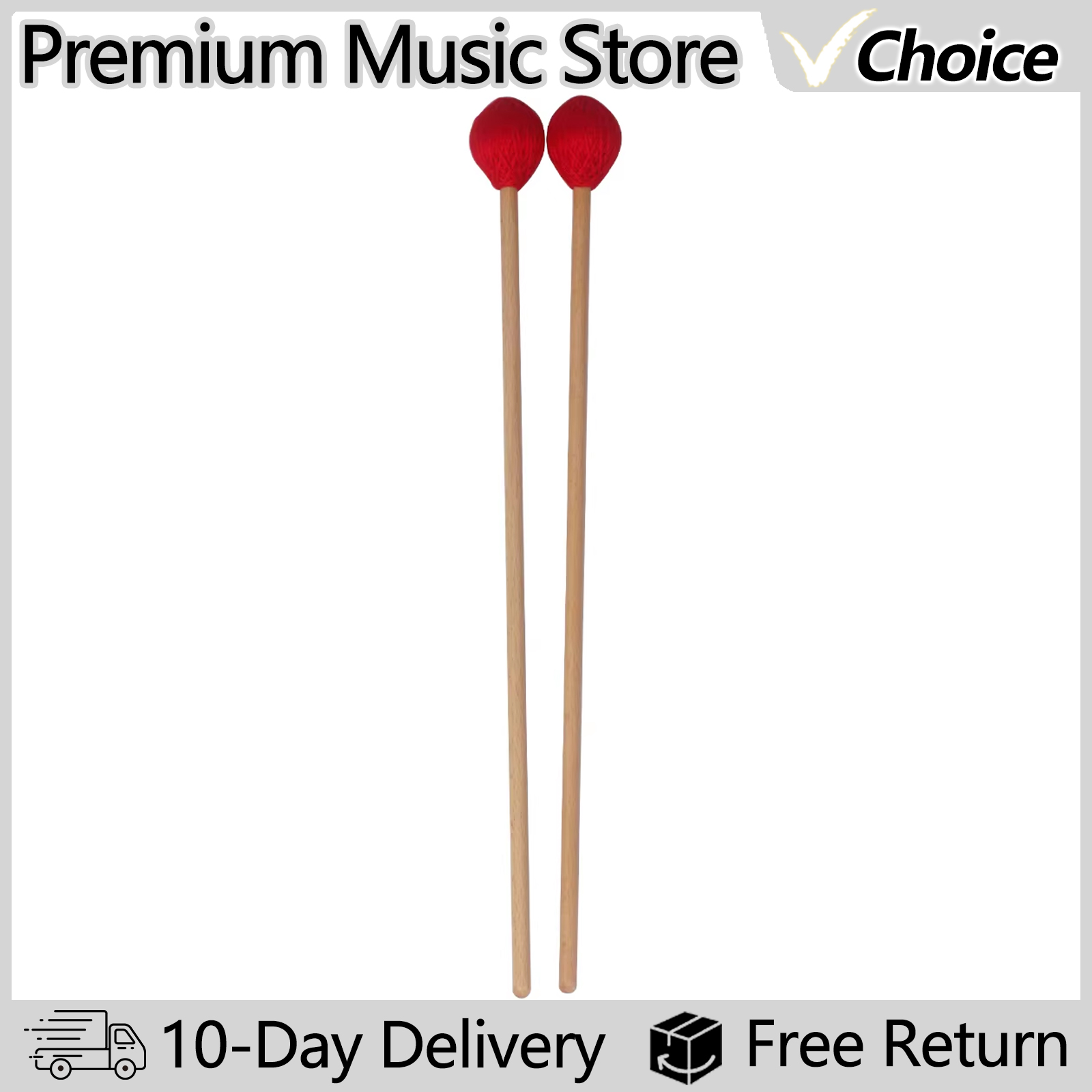 Musical Instrument Marimba - Профессиональные перкуссионные аксессуары Marimba Mallets, ксилофон,