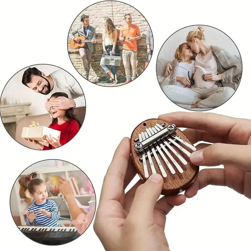 8-клавишная мини-калимба из де – обзор и цена Musical Instrument Marimba