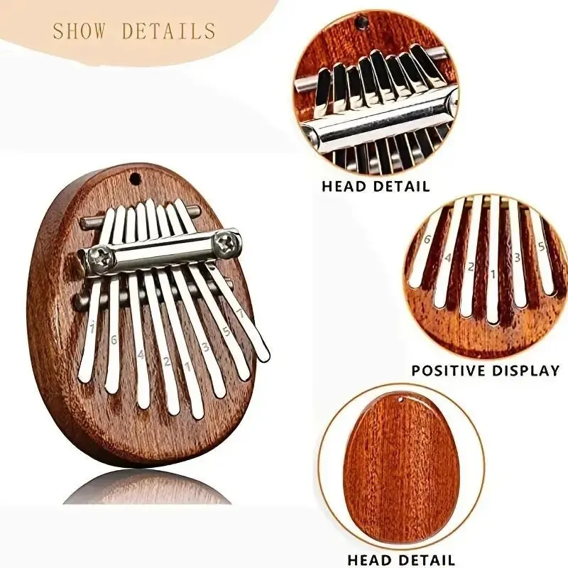 8-клавишная мини-калимба из де – обзор и цена Musical Instrument Marimba